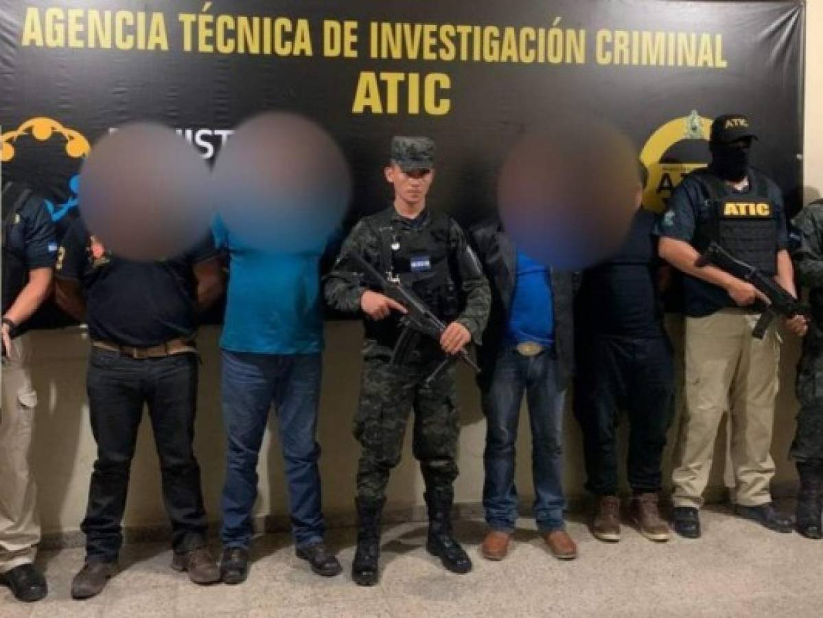 Detención judicial para dos policías y seis civiles en Copán