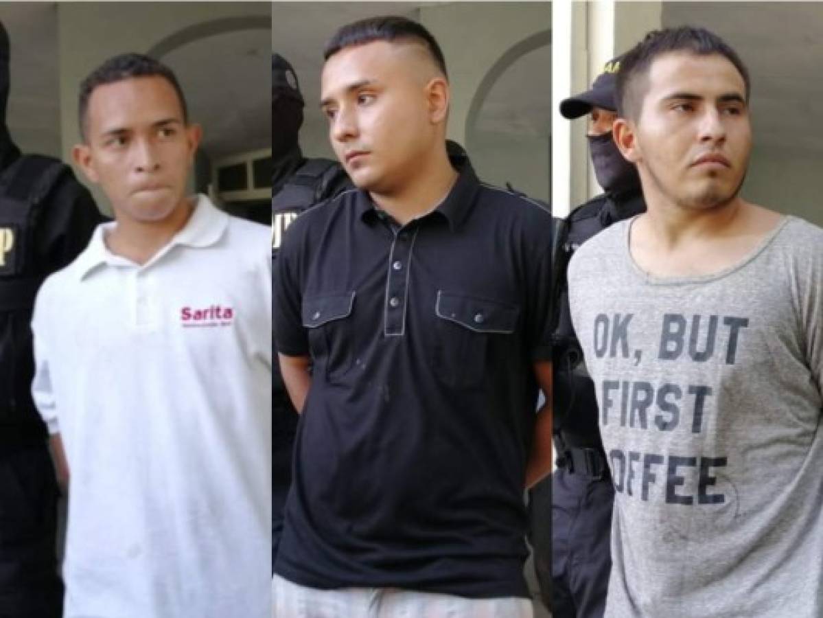 Caen tres supuestos extorsionadores de la pandilla 18 en San Pedro Sula
