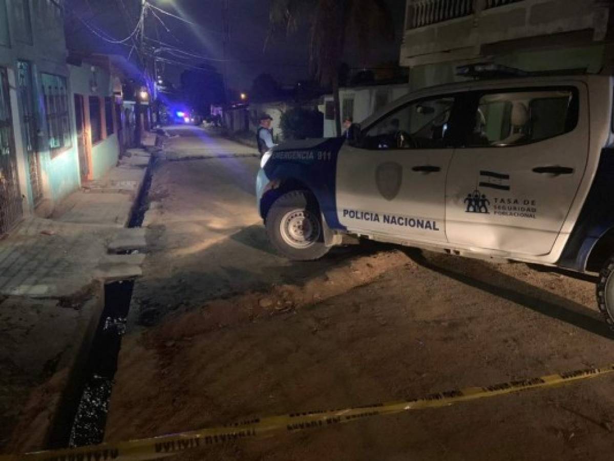 Dos personas muertas deja tiroteo en San Pedro Sula