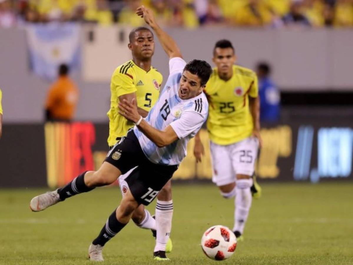 Colombia y Argentina empatan 0-0 con sangre nueva, sin James ni Messi