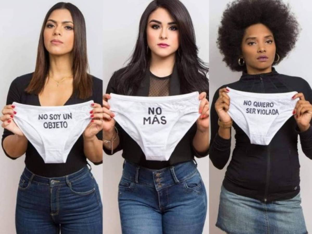 Famosas hondureñas se suman a campaña #NOMÁS contra el abuso sexual a la mujer