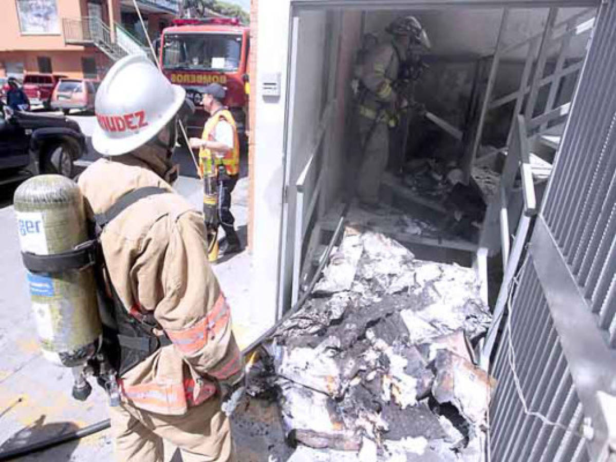 Explosión en centro comercial de Tegucigalpa