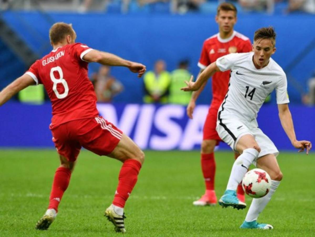 Anfitriona Rusia inaugura la Copa Confederaciones con victoria 2-0 ante Nueva Zelanda 