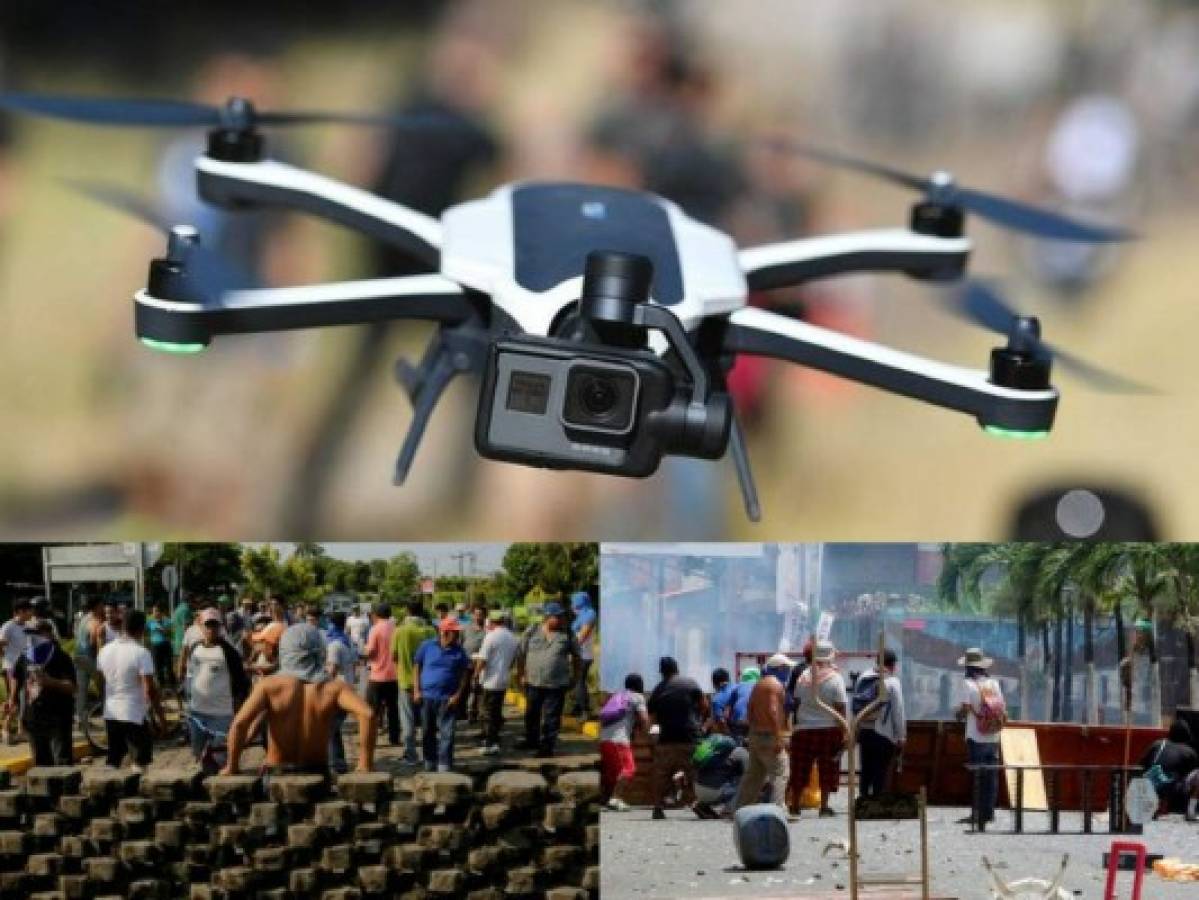 Nicaragua: Denuncian el uso de drones para espiar a manifestantes atrincherados