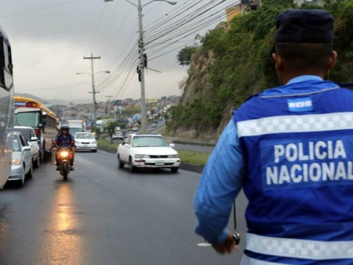 Sigue el tráfico infernal en la salida al sur de Tegucigalpa