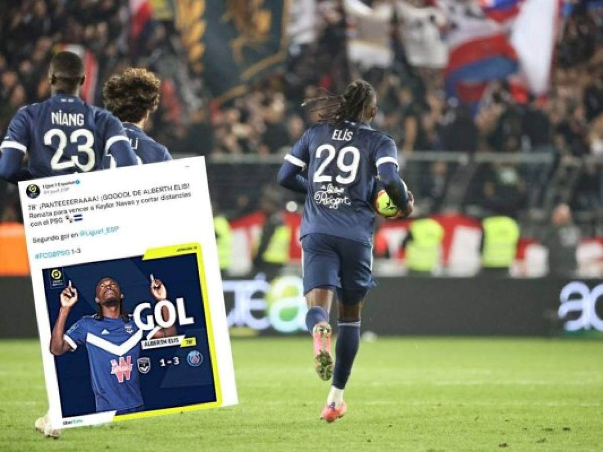 Anotación de Alberth Elis al PSG alborota las redes sociales