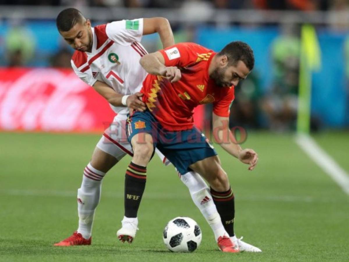 Rusia 2018: En apretado duelo, España empató 2-2 vs Marruecos y está en octavos de final