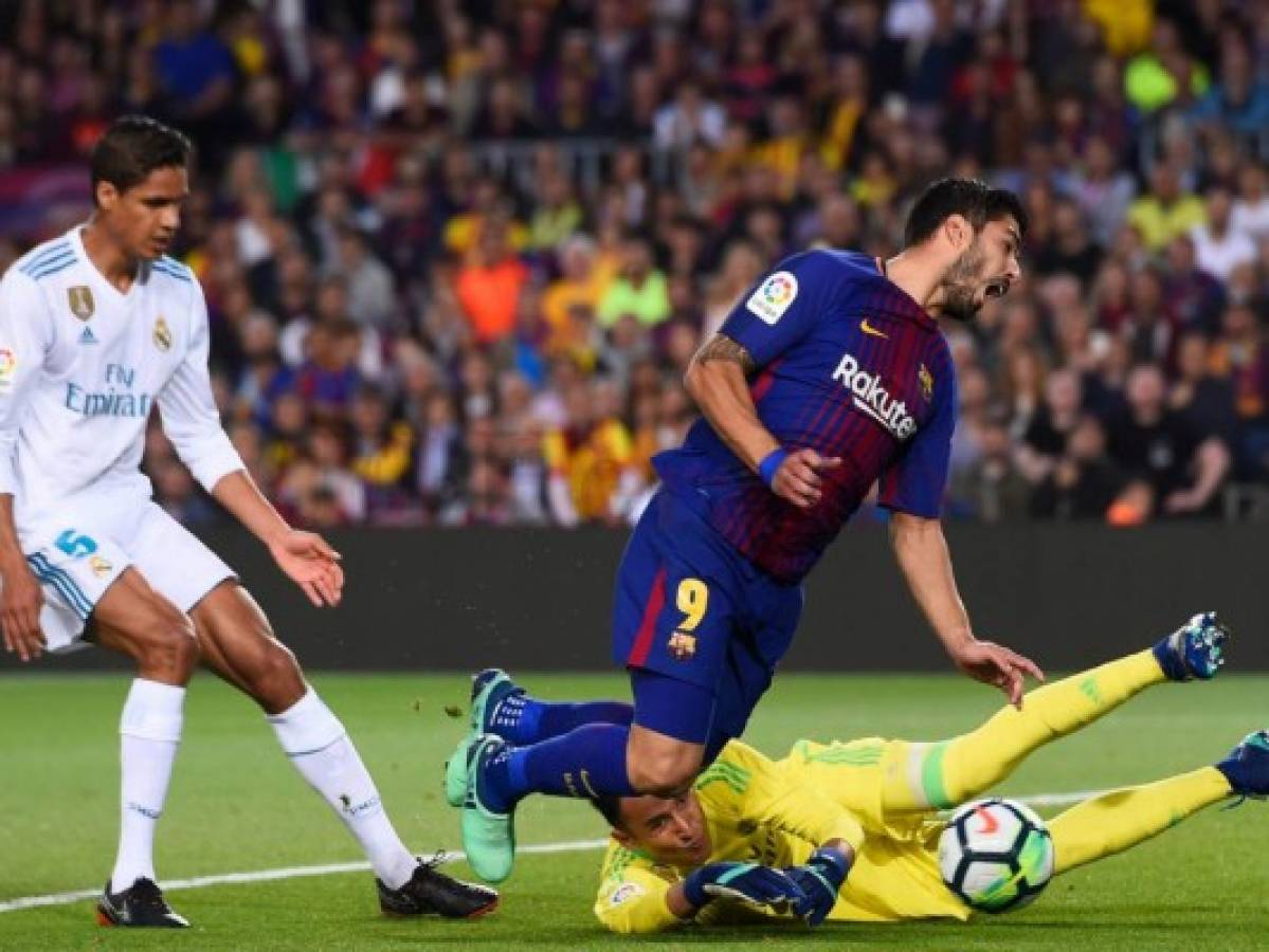 Barcelona y Real Madrid empatan 2-2 en el clásico de España