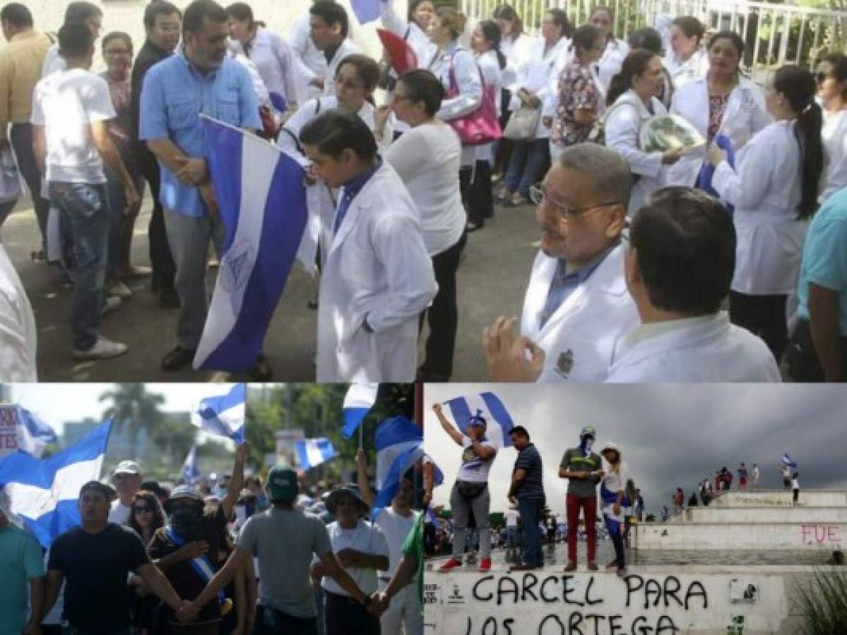 Despiden a médicos por apoyar a heridos y protestas en Nicaragua