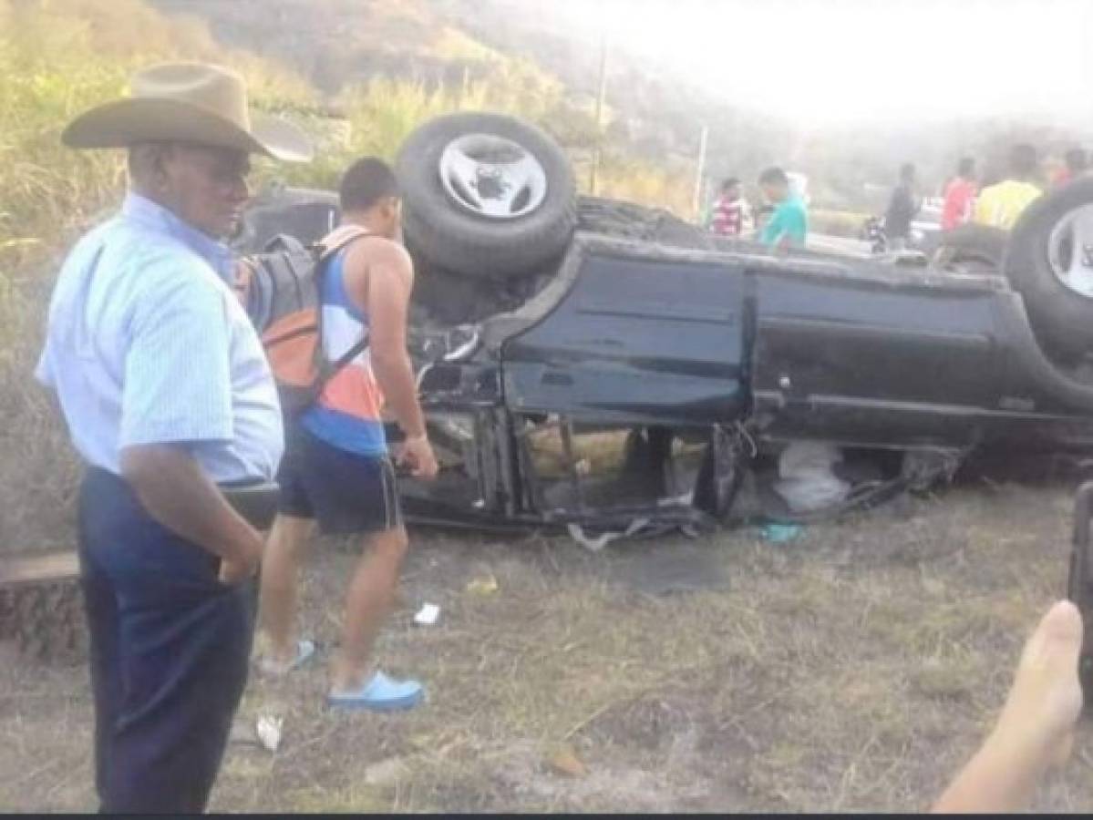 'Gracias a Dios por una oportunidad más', joven accidentando en San Esteban, Olancho