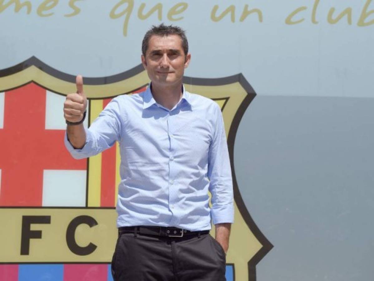 Intentaré que el Barça sea más grande: Ernesto Valverde