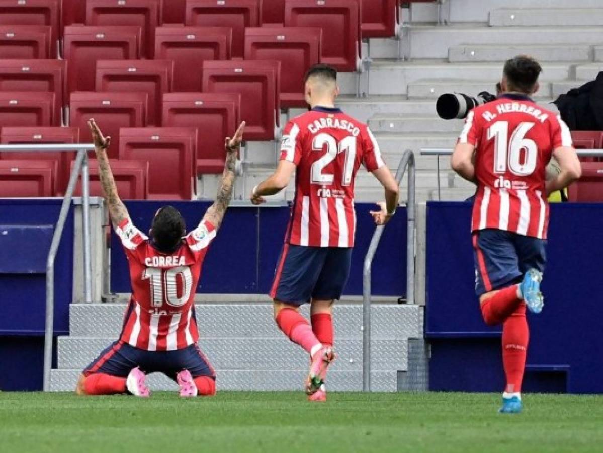 Atlético de Madrid vence 2-0 al Huesca y retoma el liderato