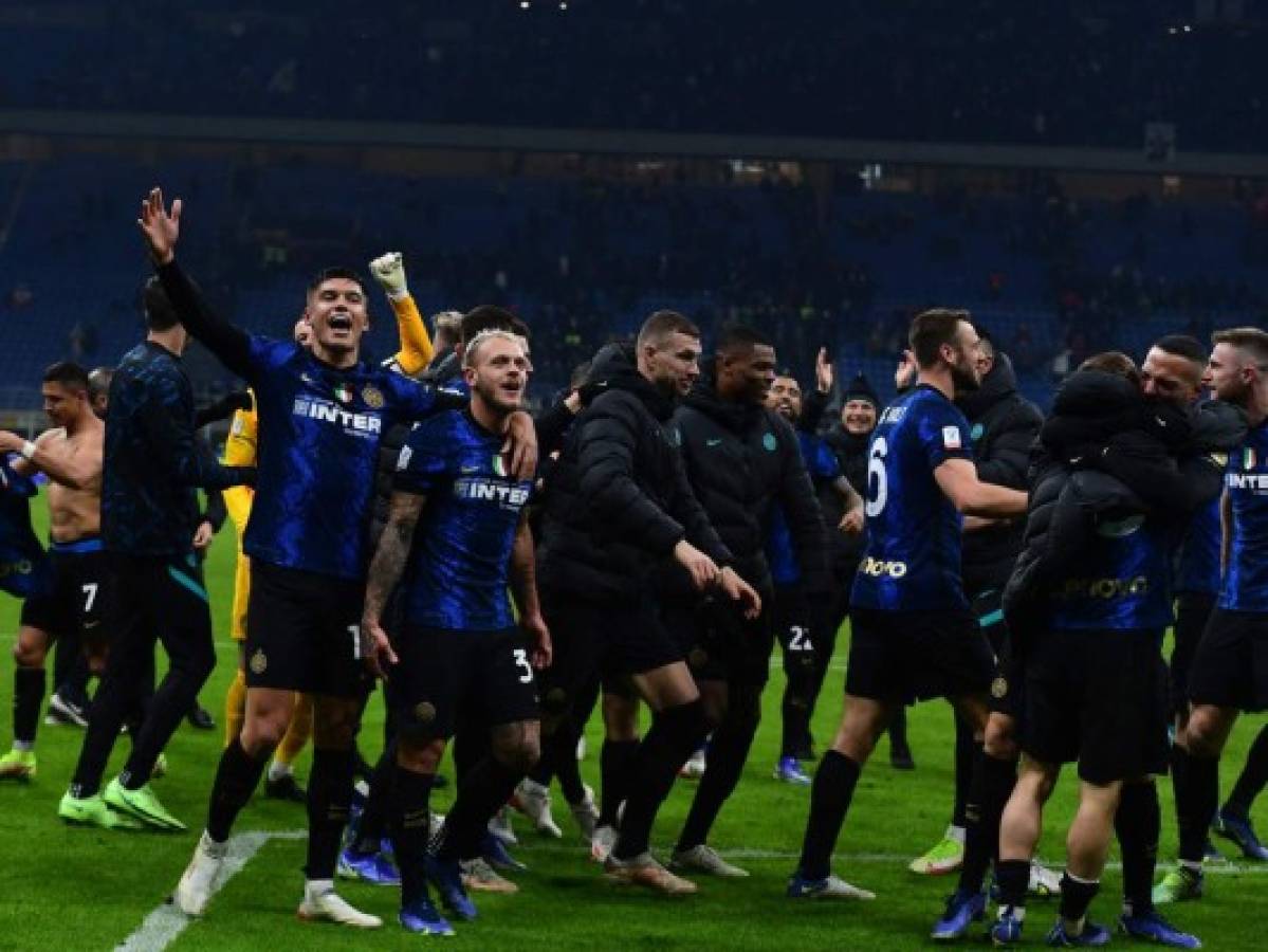 Inter gana 2-1 a Juventus y conquista la Supercopa de Italia