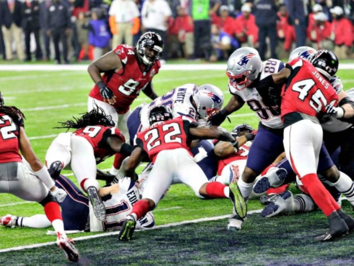 Patriots gana dramático partido a Falcons 34-28 y se lleva el Superbowl