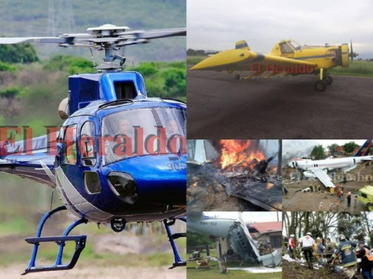 Recuento de accidentes aéreos que han marcado la historia de aviación hondureña este 2017