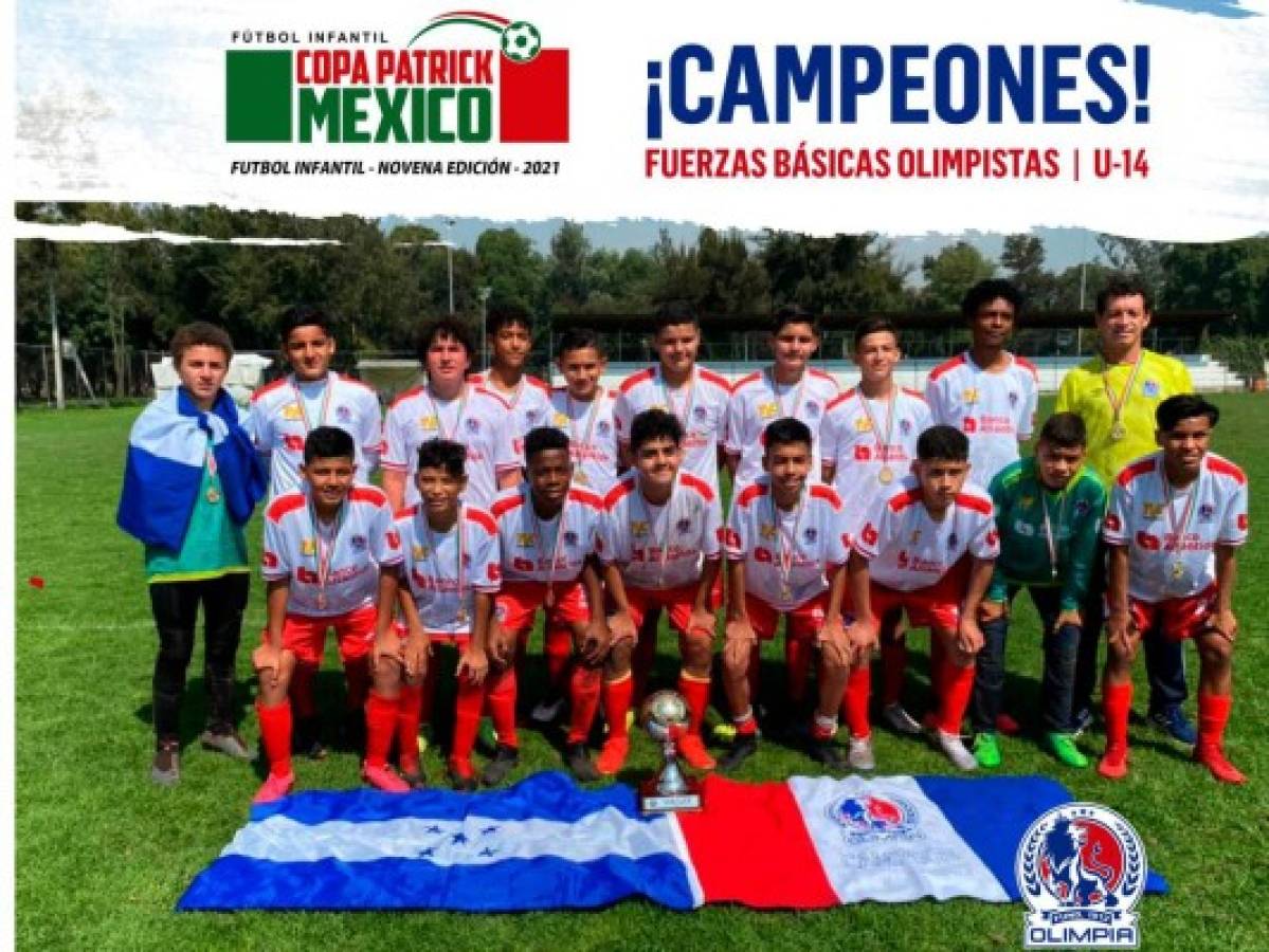 Olimpia U-14 se coronó campeón de la Copa Patrick en México