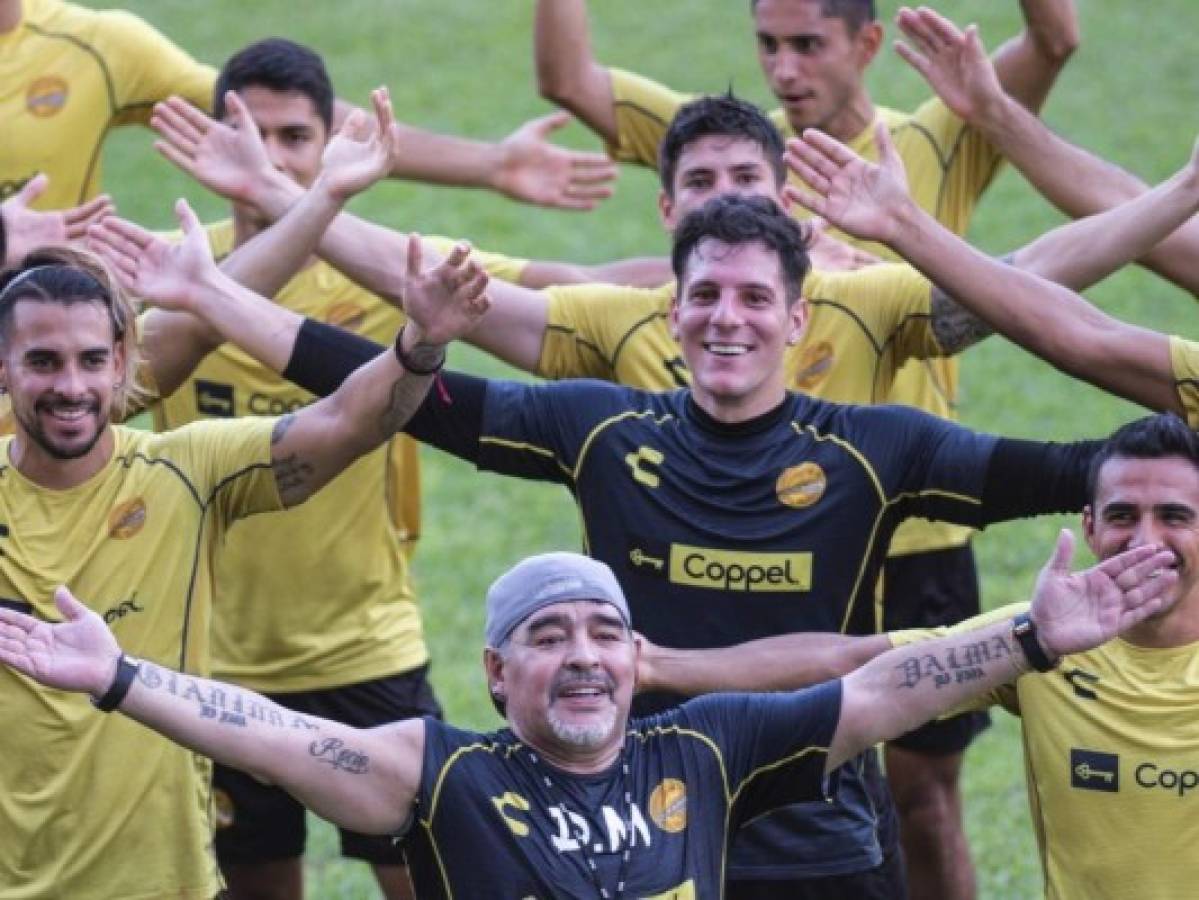 Dorados de Maradona enfrentarán al Querétaro en la Copa del fútbol mexicano