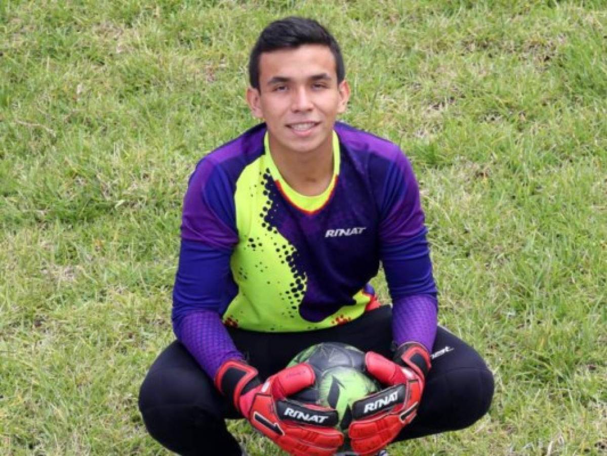 Portero hondureño de 16 años, José Molina: 'es un honor salir a representar al país”