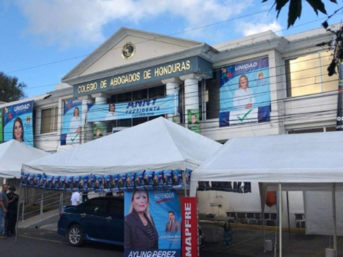 El Frente Patria y Justicia del Colegio de Abogados de Honduras celebra elecciones internas a nivel nacional