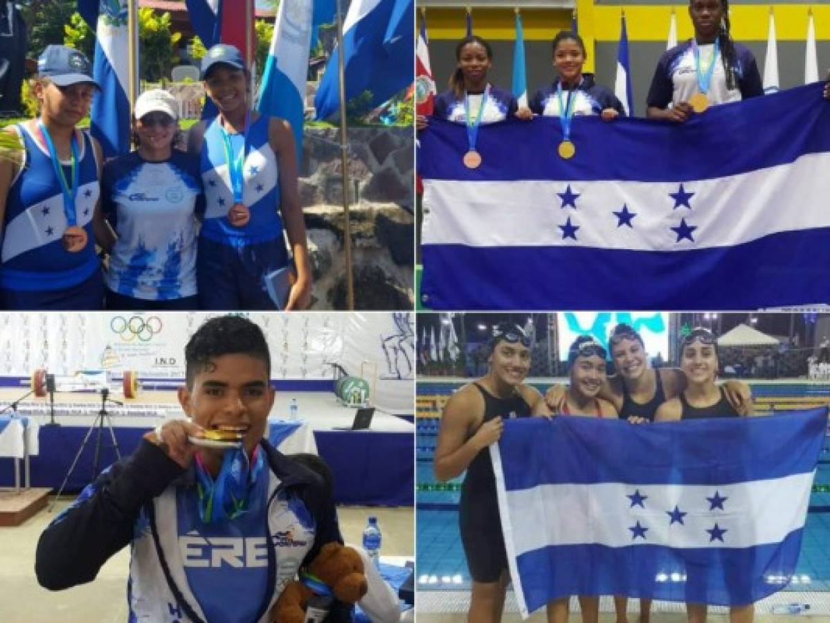 Los hondureños medallistas en los XI Juegos Deportivos Centroamericanos en Nicaragua