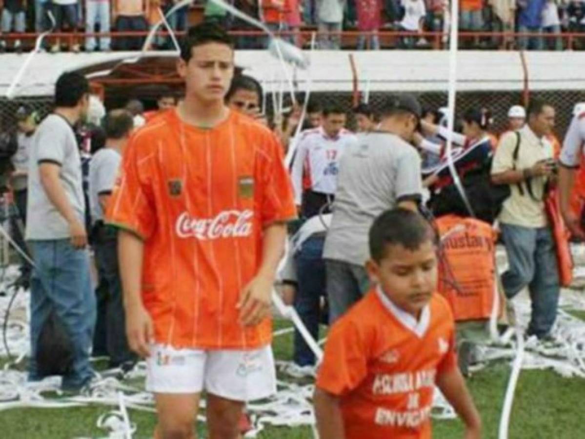 James Rodríguez en sus inicios en el fútbol colombiano. (Foto: Cortesía goal.com)