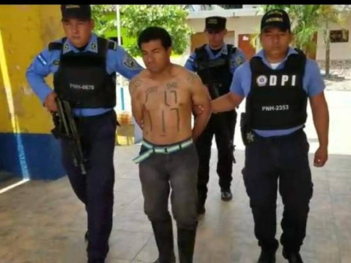 Cae supuesto integrante de la pandilla 18 de El Salvador en Ocotepeque