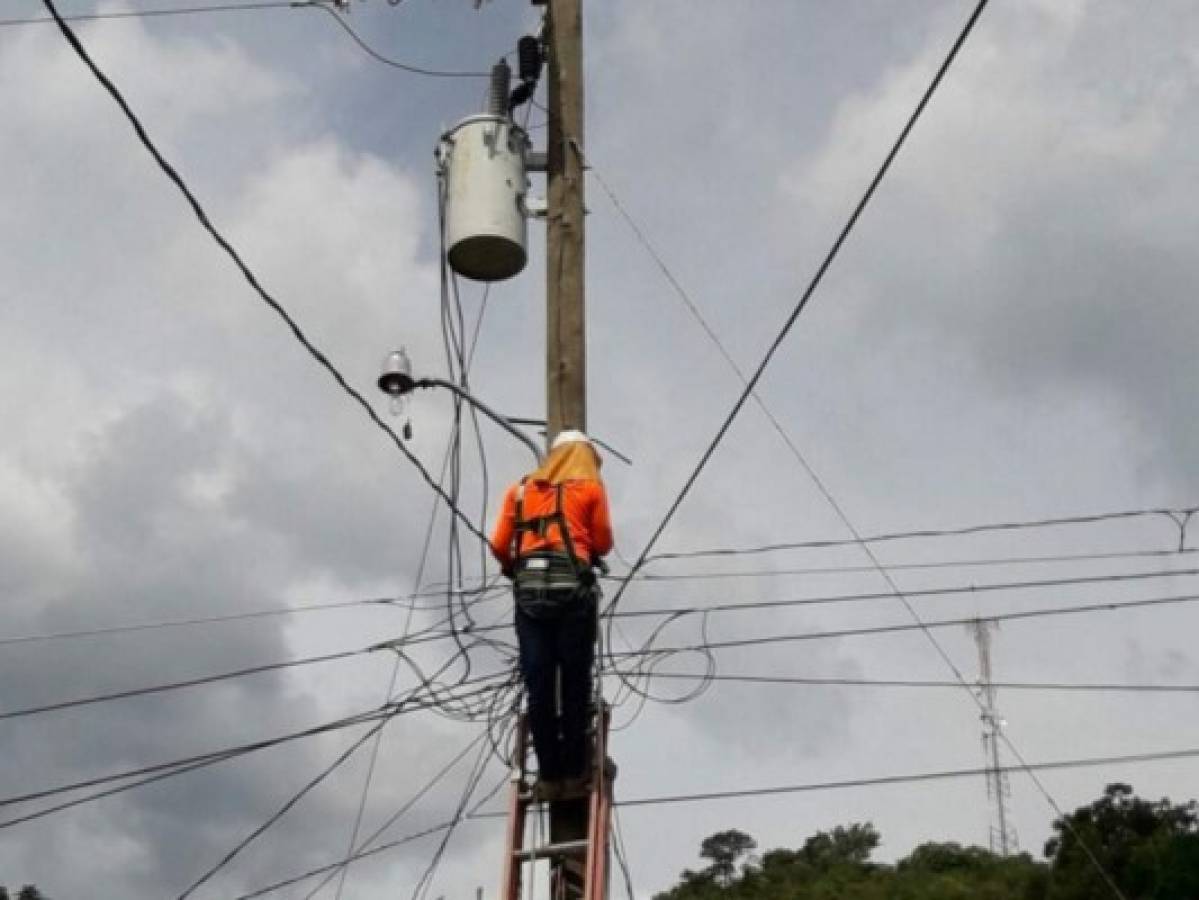 Listado de sectores que no tendrán energía eléctrica este jueves en Honduras