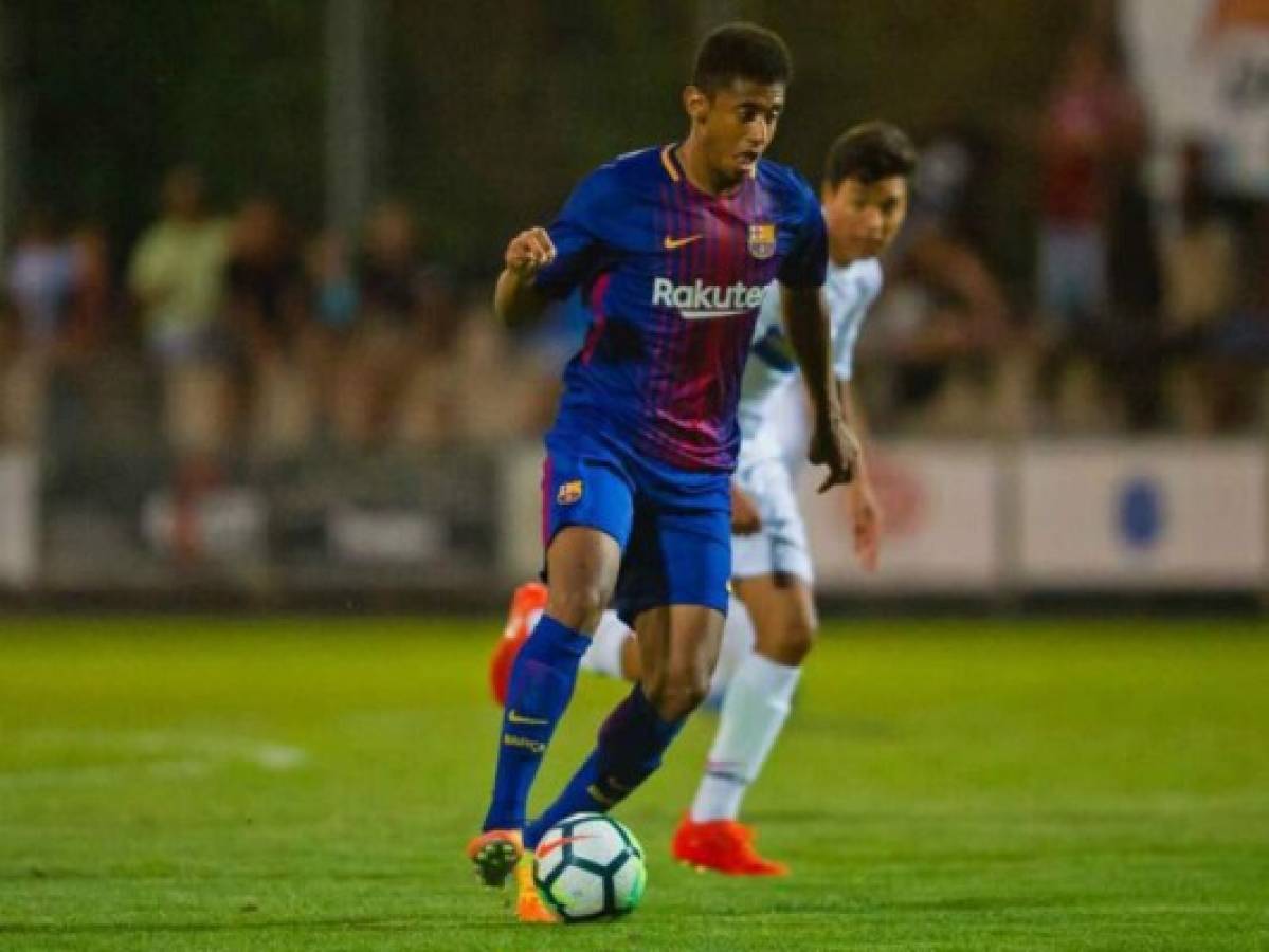 Anthony 'El Choco” Lozano anota su primer gol oficial con el Barcelona B en España