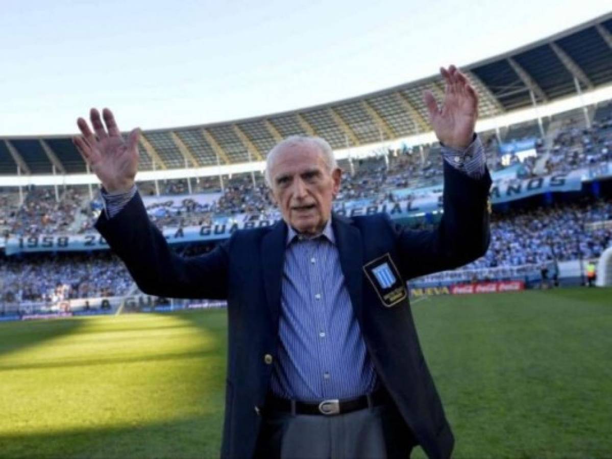 Muere a los 92 años Juan José Pizzuti, ídolo de Racing