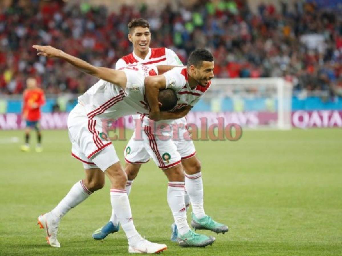 Rusia 2018: En apretado duelo, España empató 2-2 vs Marruecos y está en octavos de final