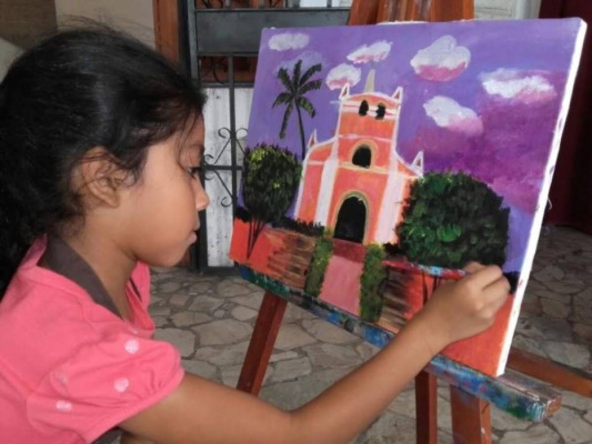 En la manos de los niños el futuro del arte hondureño