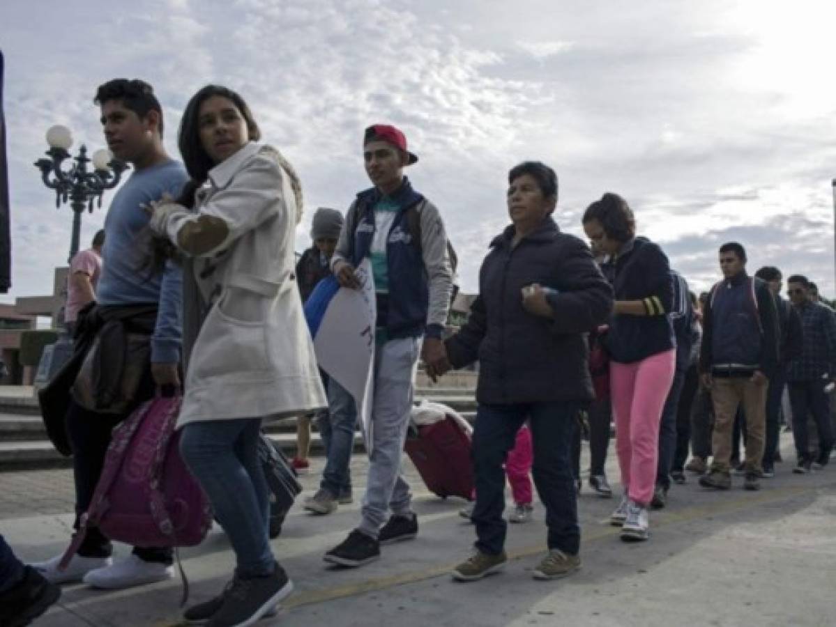 Detienen a migrantes hondureños en dos operativos en el sur de México