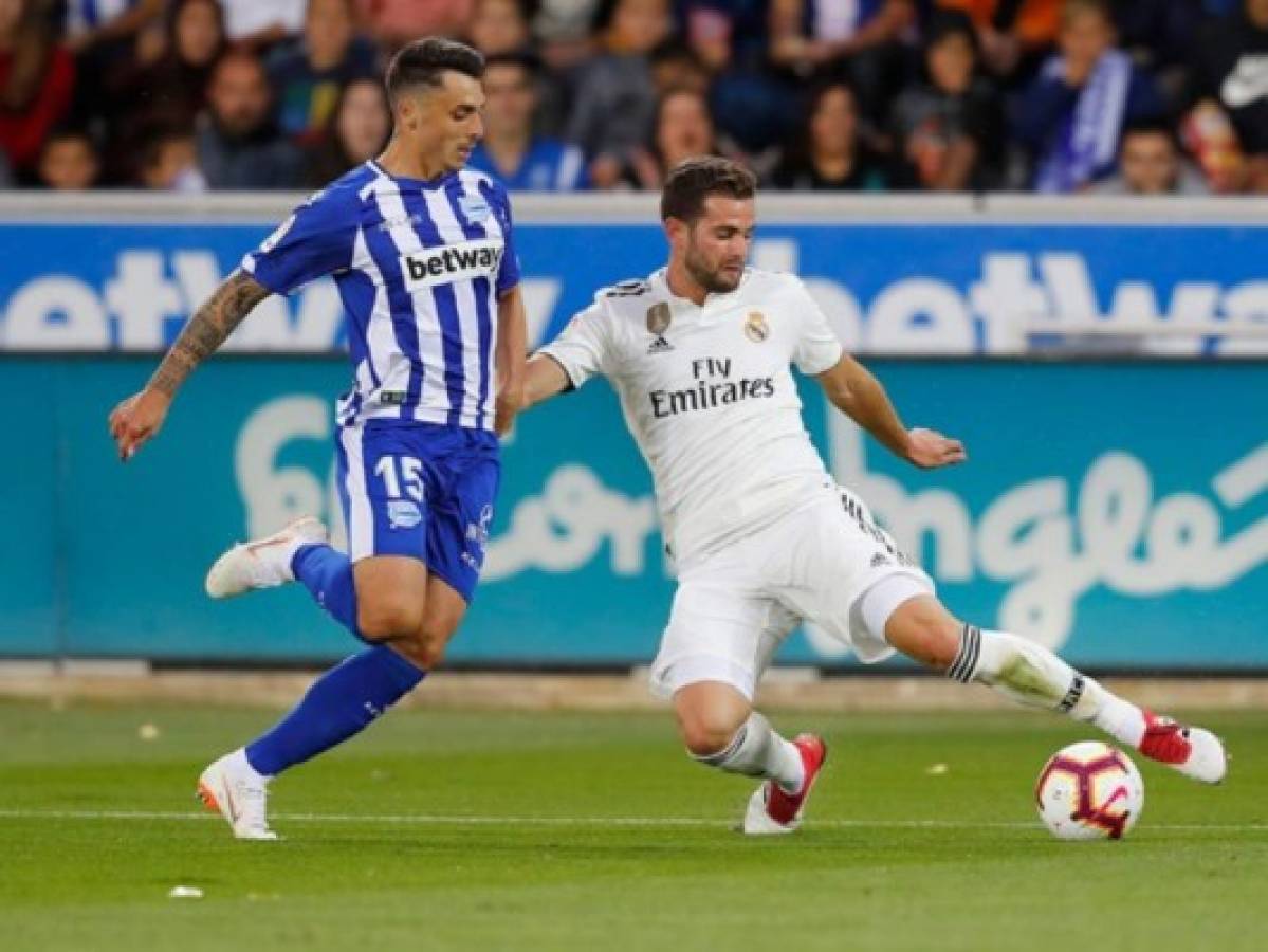 Alavés se impone con un 1-0 ante el Real Madrid en el Estadio Mendizorroza