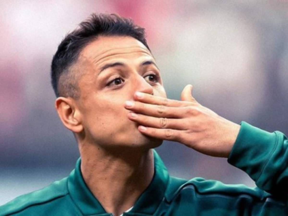 La romántica foto de Chicharito Hernández que derrite Instagram