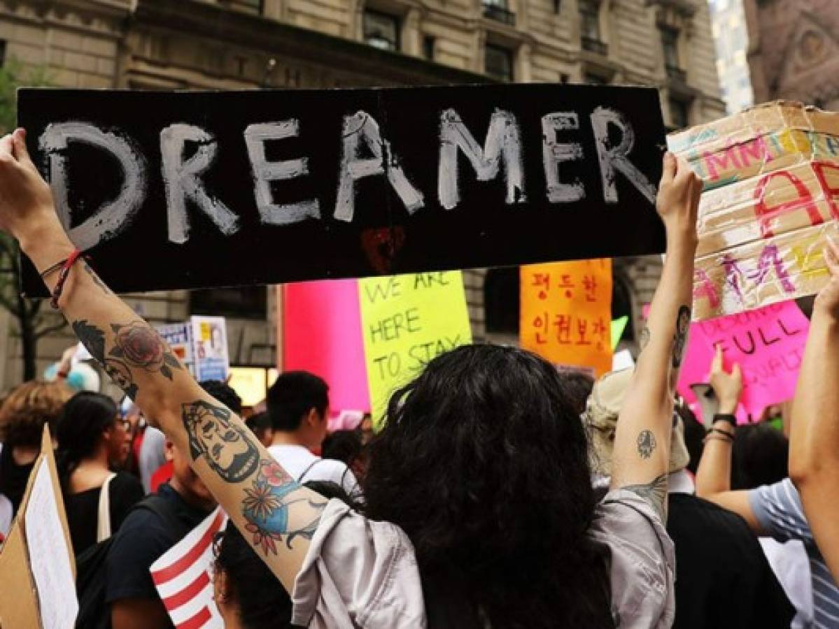 Tres arrestados en protesta por los 'dreamers' en Nueva York, Estados Unidos