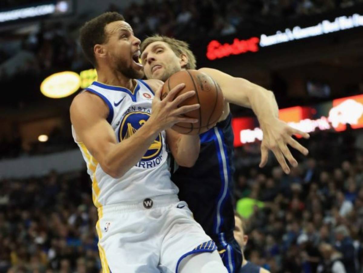 Warriors dan paliza a los Clippers con cátedra del astro Stephen Curry