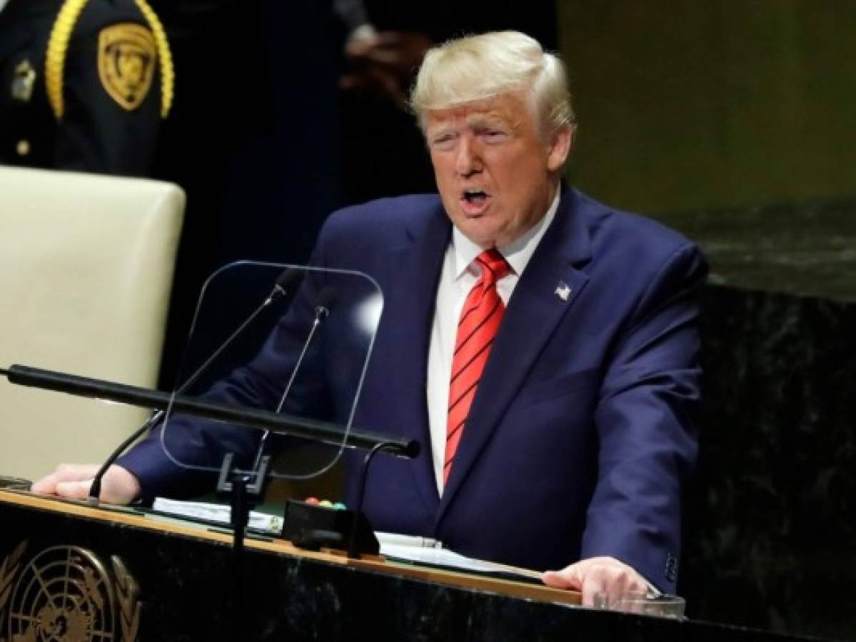 En la ONU: Donald Trump agradece a Honduras por frenar la migración