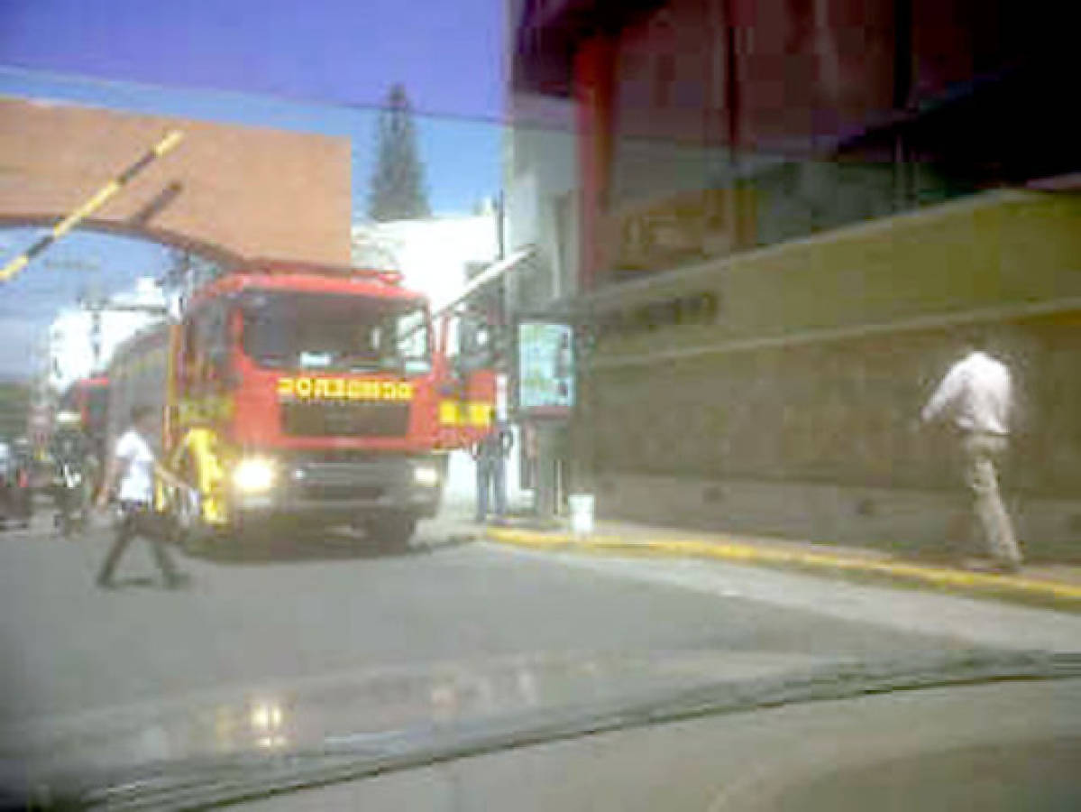 Explosión en centro comercial de Tegucigalpa