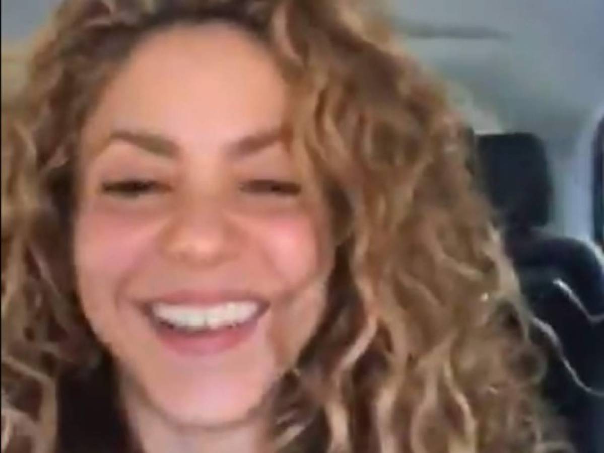 VÍDEO: Así celebró Shakira el triunfo de Colombia