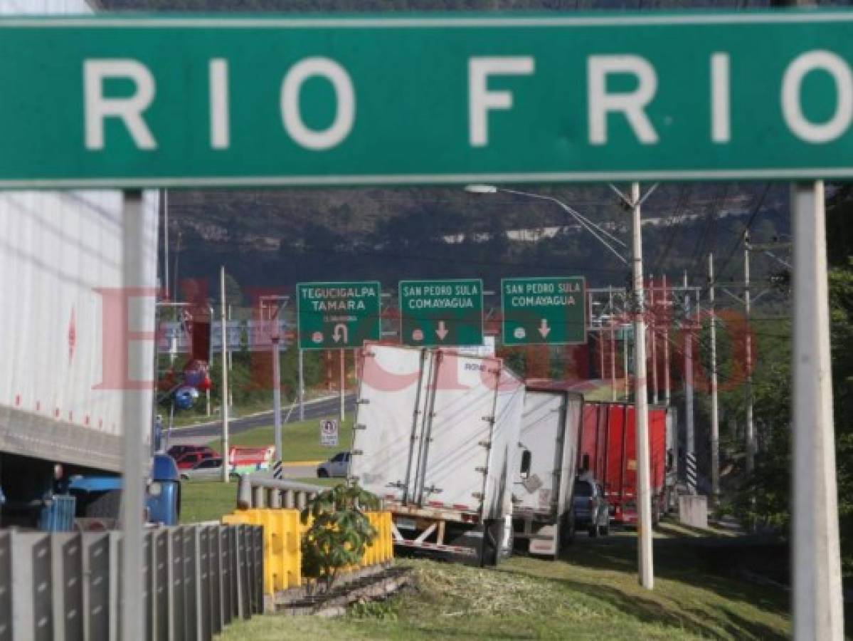 Conductores de carga pesada nuevamente realizan paro de transporte en Honduras