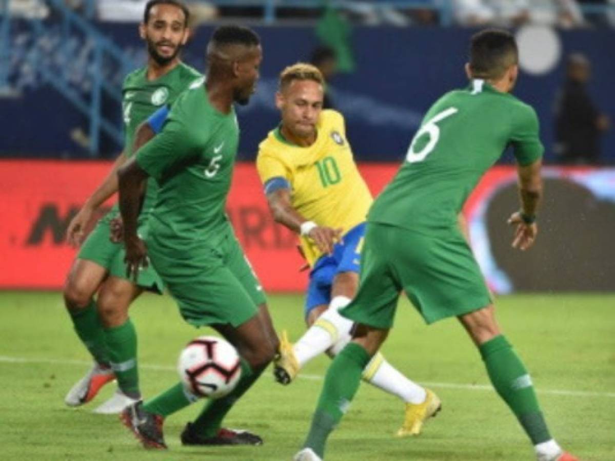 Brasil vence con lo justo a Arabia Saudita antes de medirse con Argentina