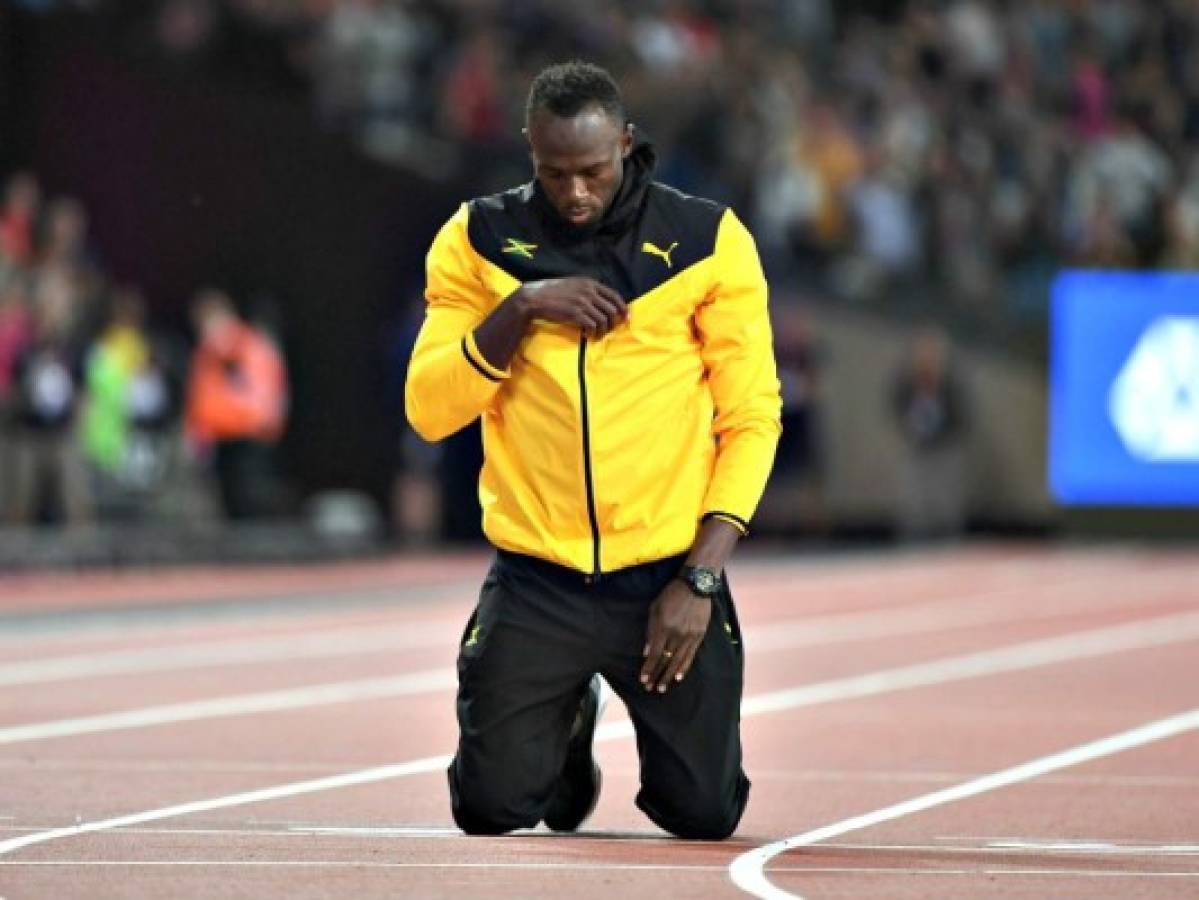 Una vuelta de honor de Bolt cierra el Mundial