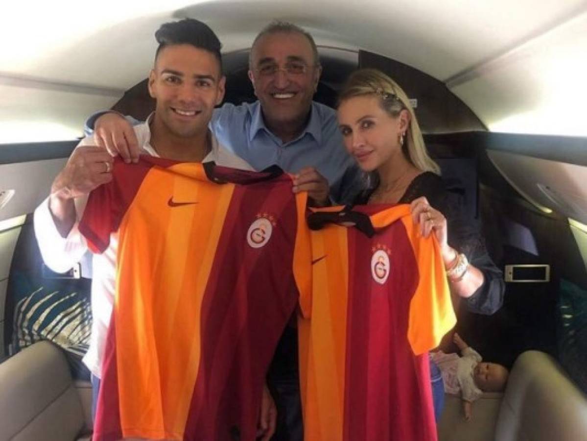 Radamel Falcao es el nuevo jugador del Galatasaray de Turquía