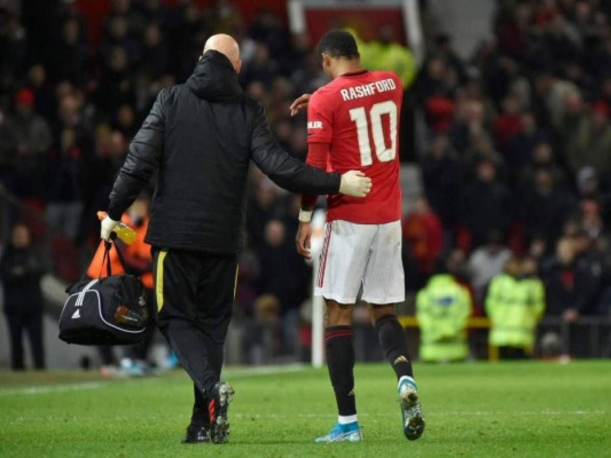 Manchester United: Marcus Rashford se agrava lesión en la espalda