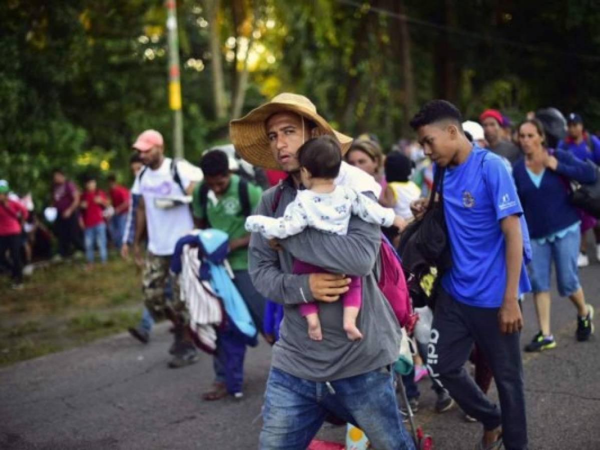 Más de mil migrantes retornaron voluntariamente a Centroamérica, el 72% eran hondureños