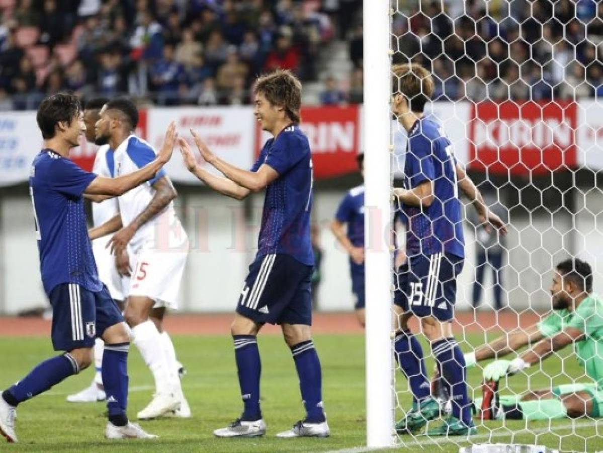Japón y su velocidad derrotan 3-0 a una ineficaz Panamá
