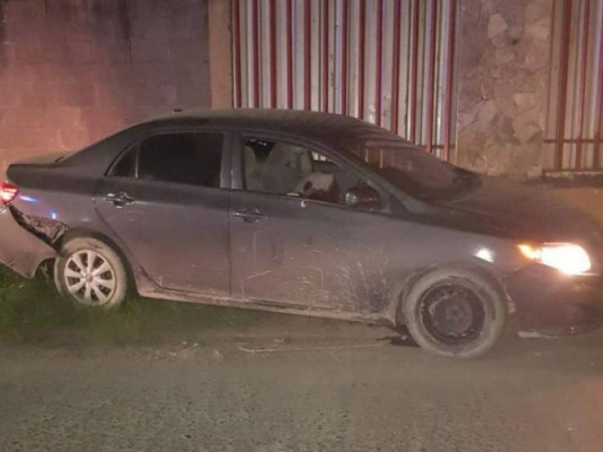 Matan a dos hombres dentro de vehículo en San Pedro Sula