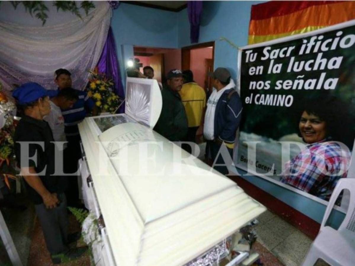 Honduras: Velan los restos de Berta Cáceres en La Esperanza, Intibucá