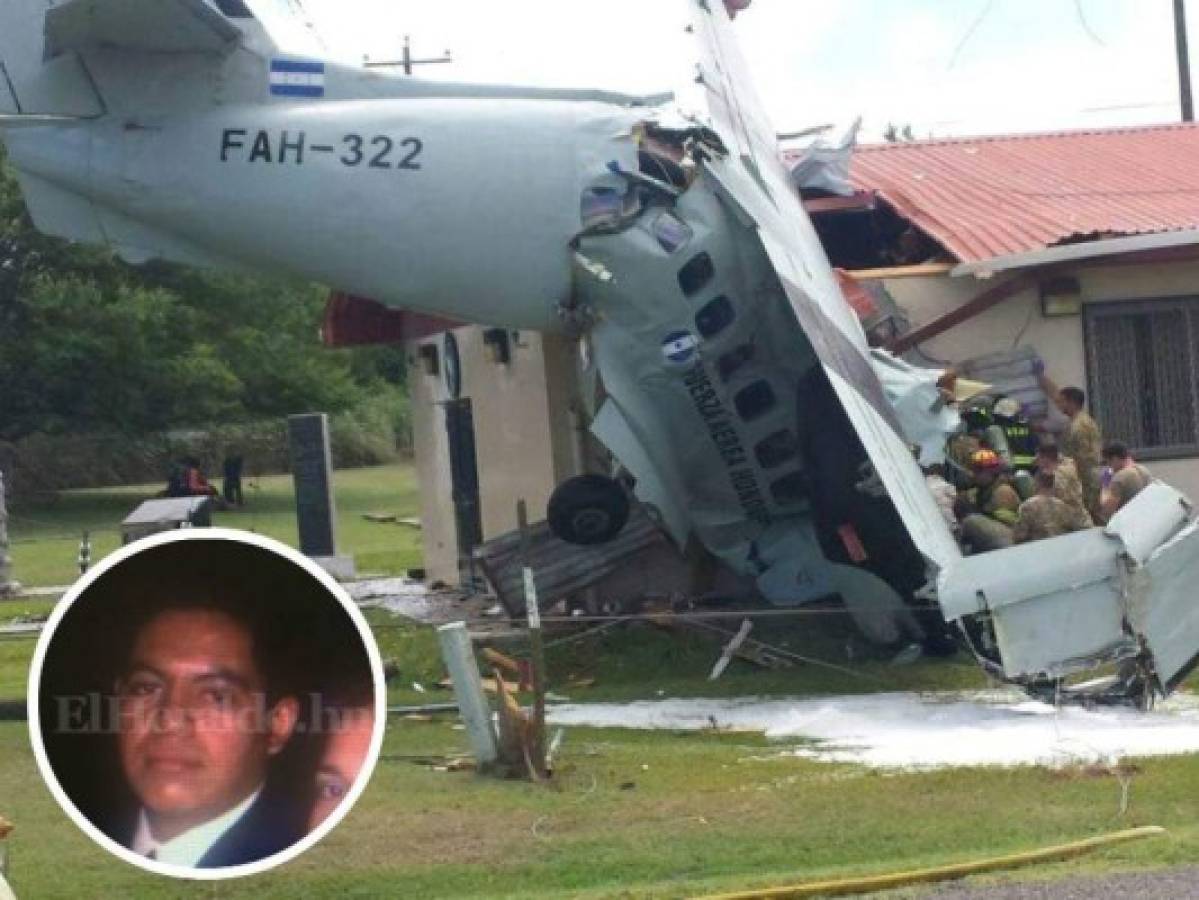 Muere piloto de avión accidentado en Palmerola, Comayagua