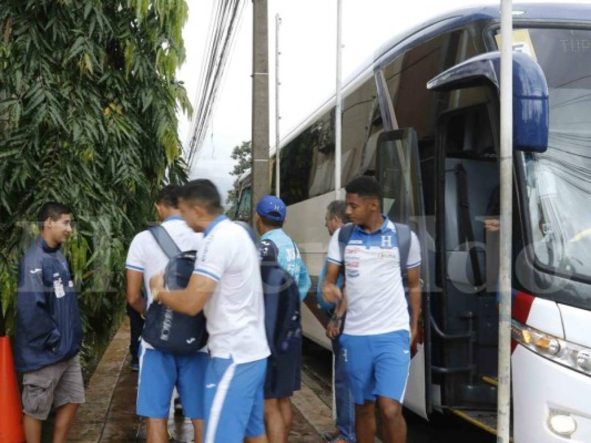 Lluvia en San Pedro Sula impide entrenamientos de la Selección de Honduras